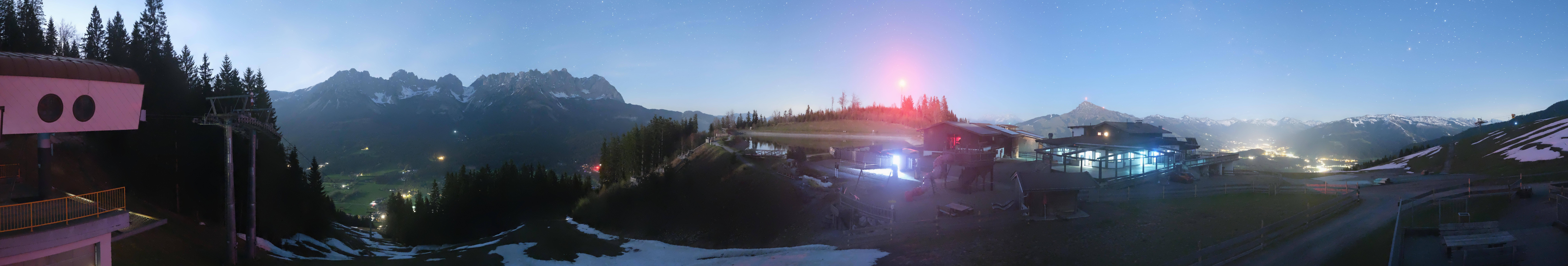 Archiv Foto Webcam Panoramasicht SkiWelt Wilder Kaiser: Astberg