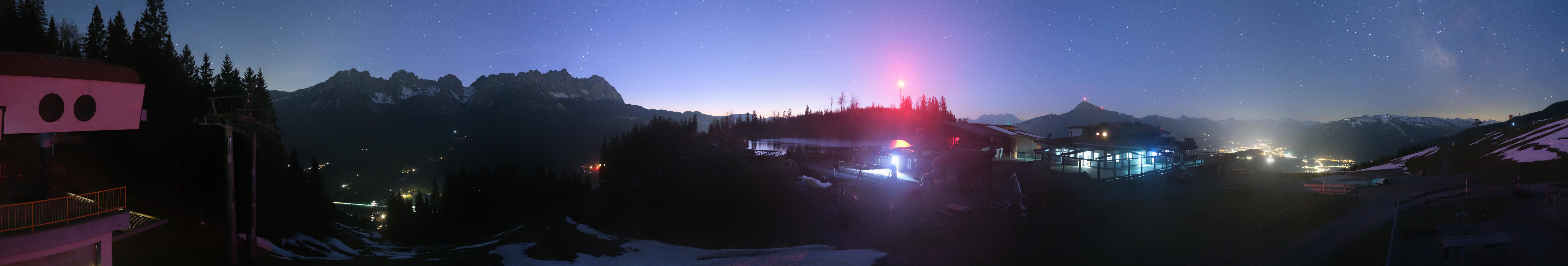 Archiv Foto Webcam Panoramasicht SkiWelt Wilder Kaiser: Astberg