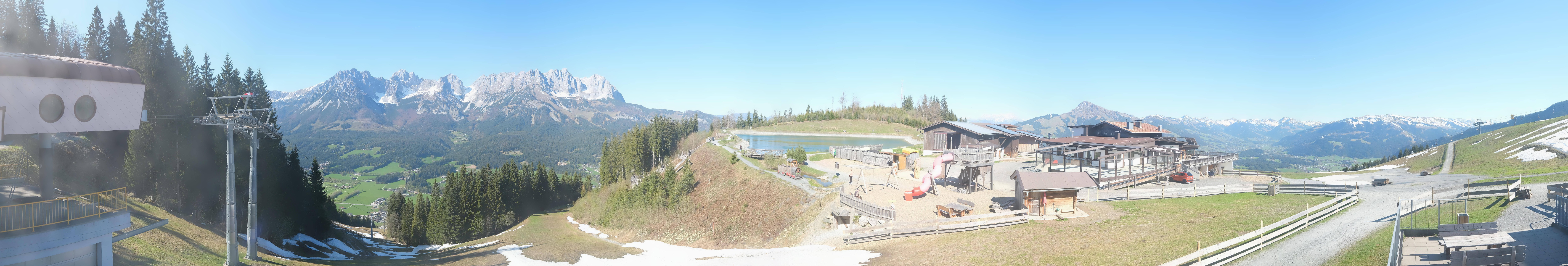 Archiv Foto Webcam Panoramasicht SkiWelt Wilder Kaiser: Astberg