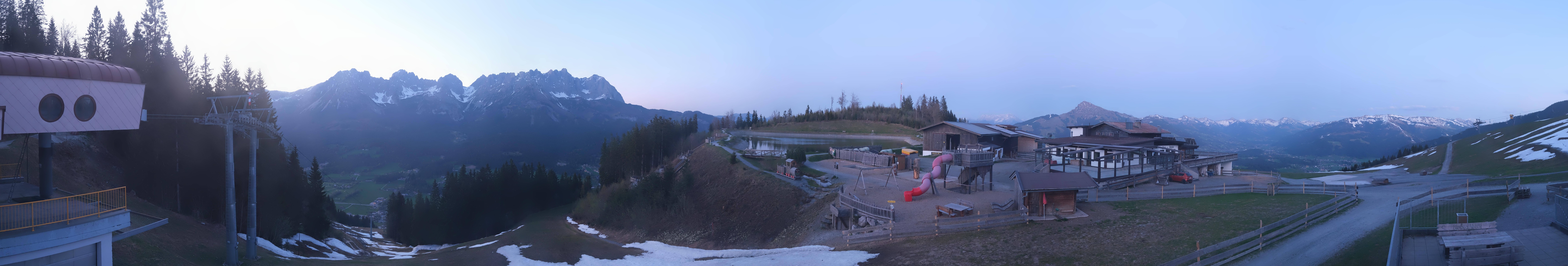 Archiv Foto Webcam Panoramasicht SkiWelt Wilder Kaiser: Astberg