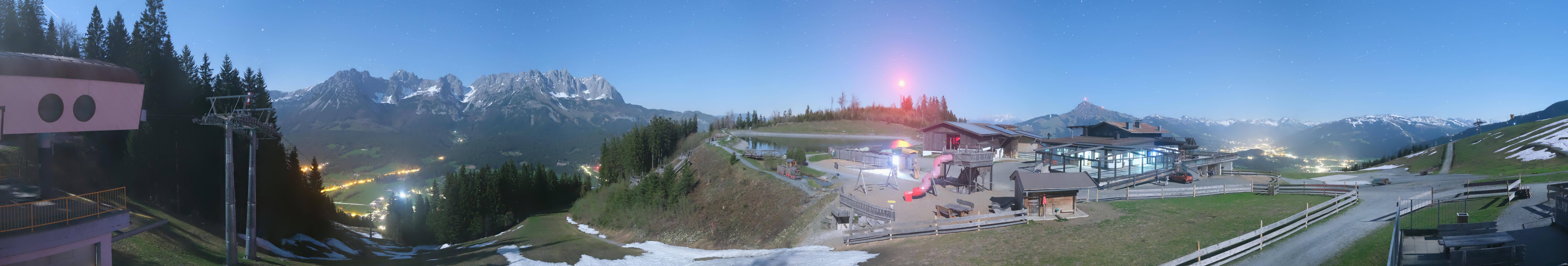 Archived image Webcam View of the Astberg in SkiWelt Wilder Kaiser