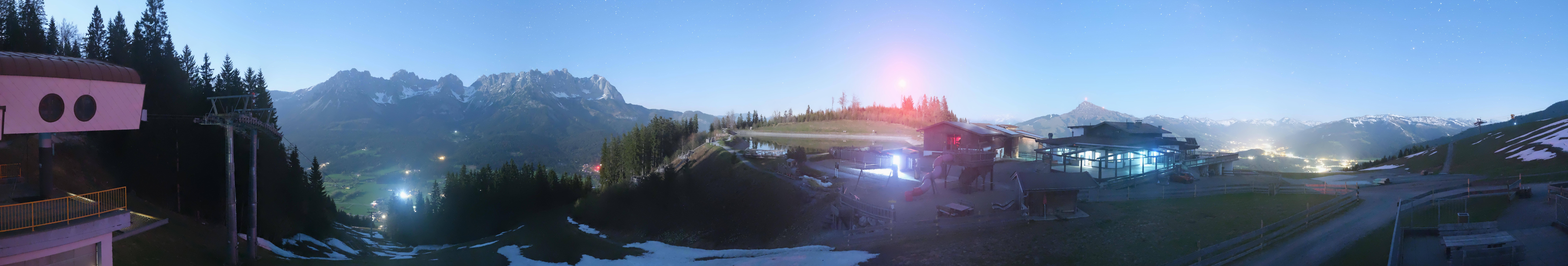 Archived image Webcam View of the Astberg in SkiWelt Wilder Kaiser