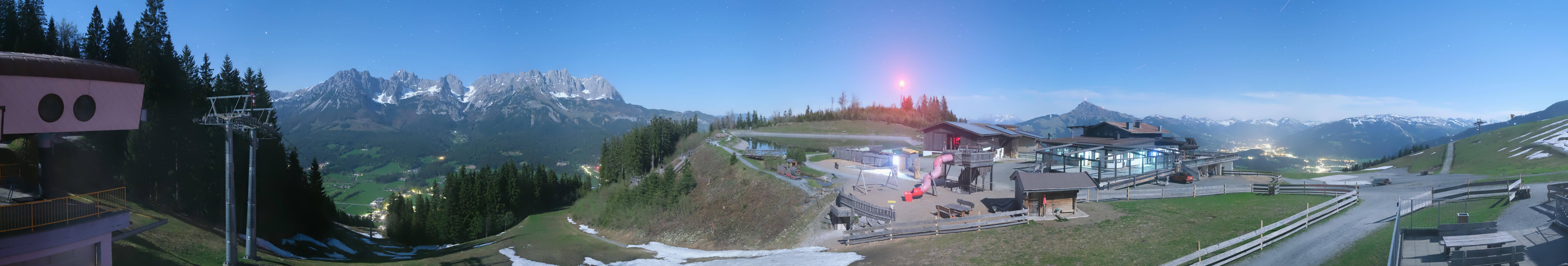 Archiv Foto Webcam Panoramasicht SkiWelt Wilder Kaiser: Astberg