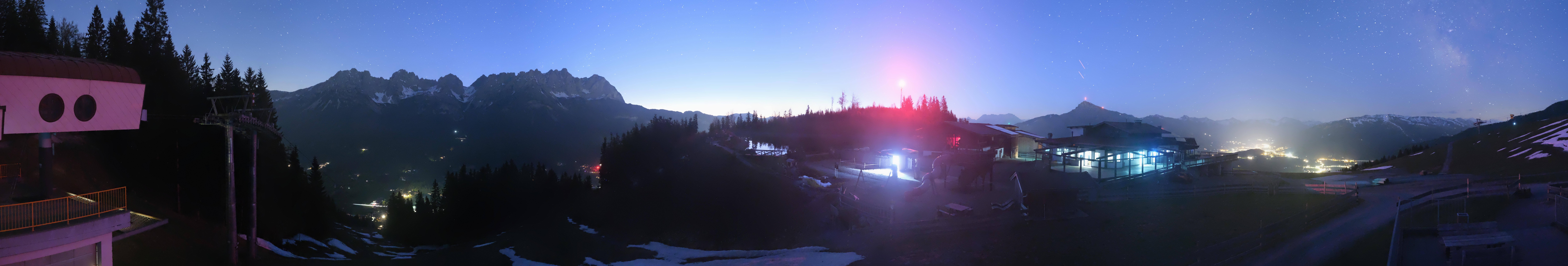 Archiv Foto Webcam Panoramasicht SkiWelt Wilder Kaiser: Astberg