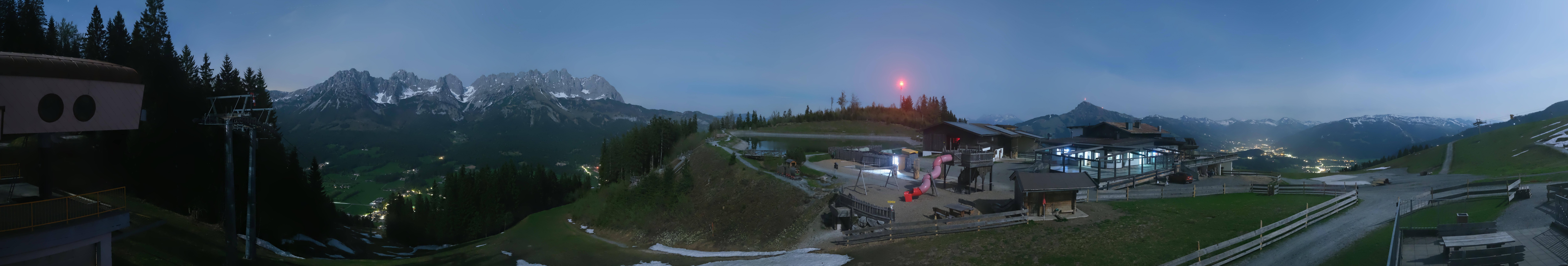 Archiv Foto Webcam Panoramasicht SkiWelt Wilder Kaiser: Astberg