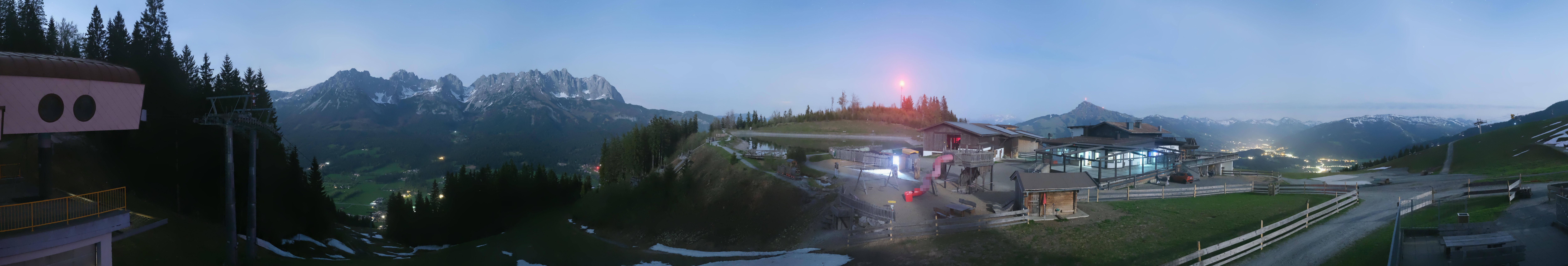 Archiv Foto Webcam Panoramasicht SkiWelt Wilder Kaiser: Astberg