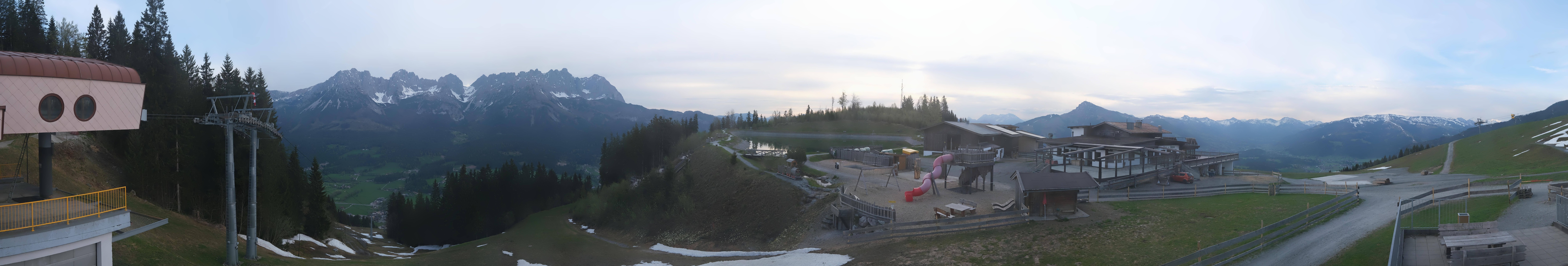 Archiv Foto Webcam Panoramasicht SkiWelt Wilder Kaiser: Astberg