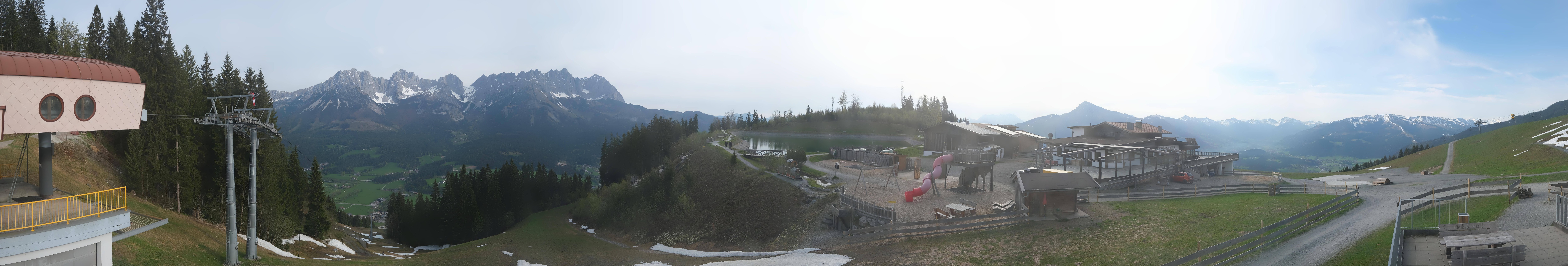 Archiv Foto Webcam Panoramasicht SkiWelt Wilder Kaiser: Astberg