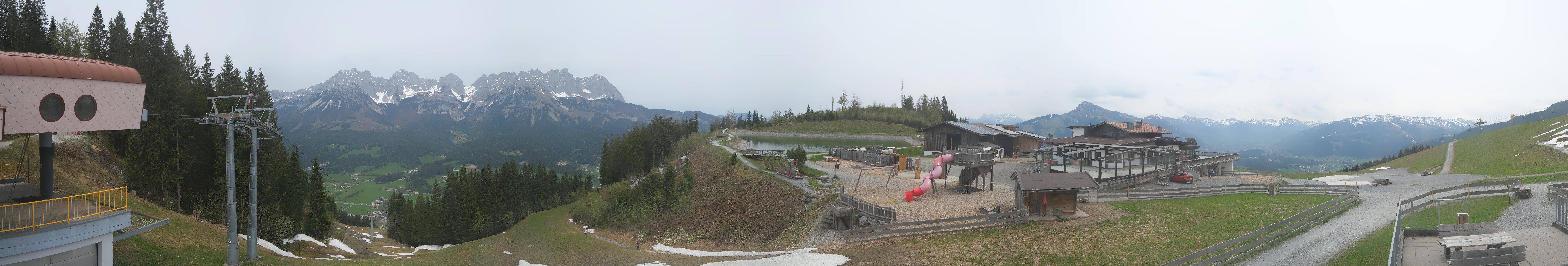 Archiv Foto Webcam Panoramasicht SkiWelt Wilder Kaiser: Astberg