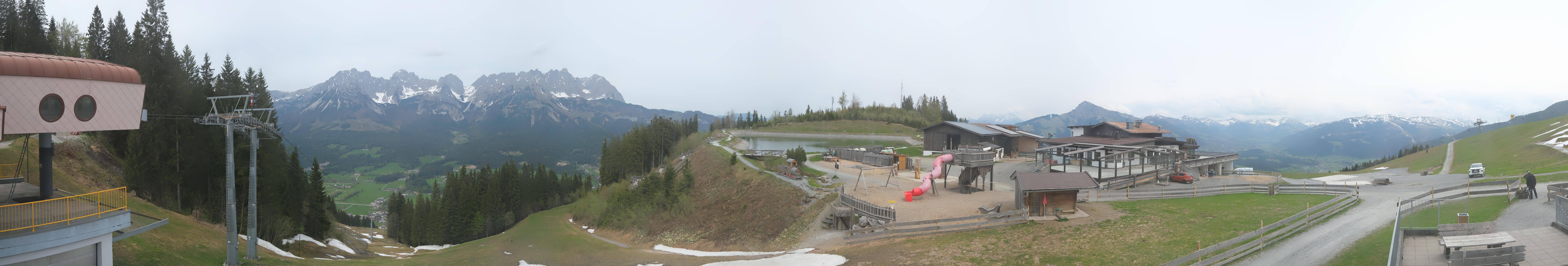 Archiv Foto Webcam Panoramasicht SkiWelt Wilder Kaiser: Astberg