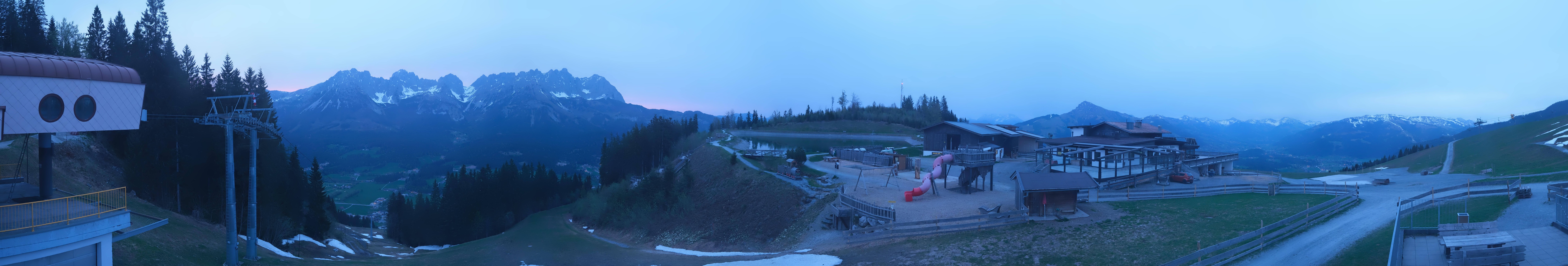 Archiv Foto Webcam Panoramasicht SkiWelt Wilder Kaiser: Astberg