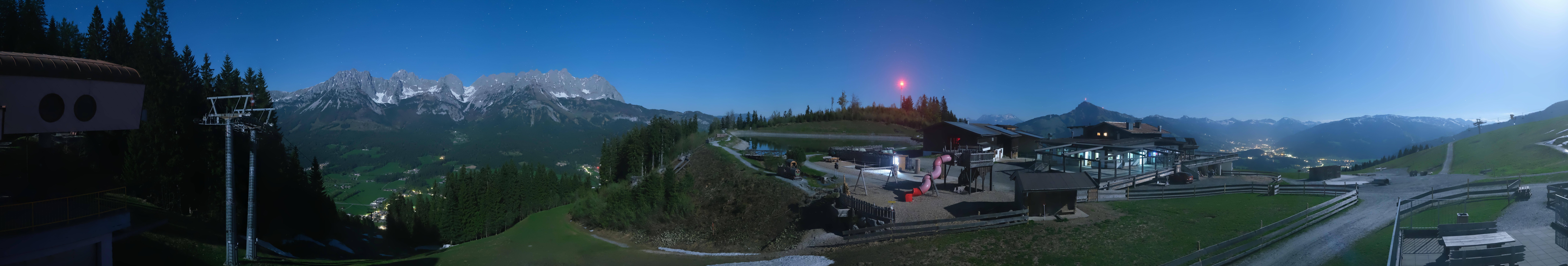 Archiv Foto Webcam Panoramasicht SkiWelt Wilder Kaiser: Astberg