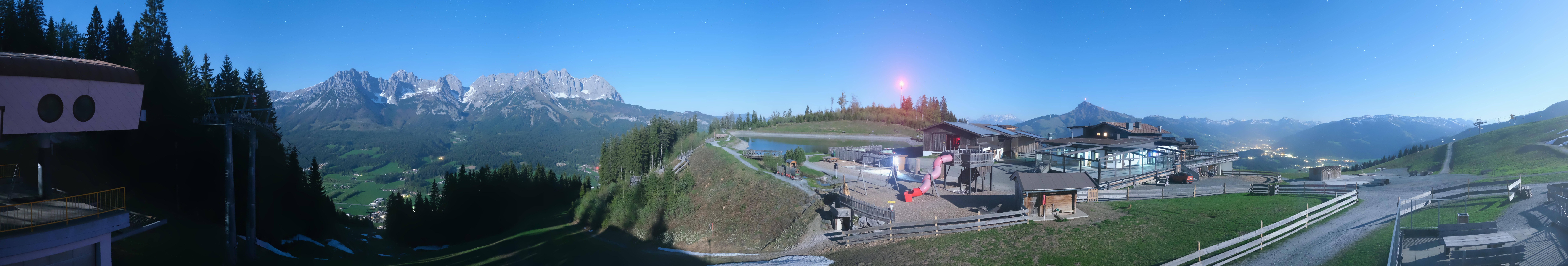 Archiv Foto Webcam Panoramasicht SkiWelt Wilder Kaiser: Astberg