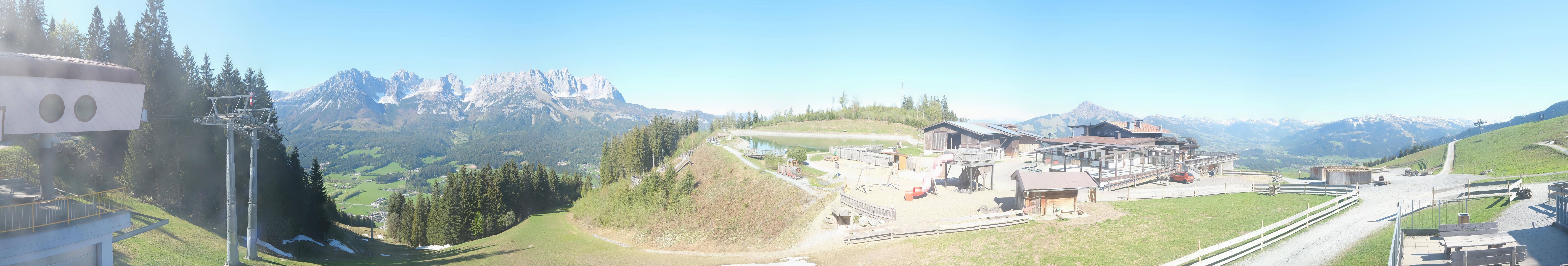 Archiv Foto Webcam Panoramasicht SkiWelt Wilder Kaiser: Astberg