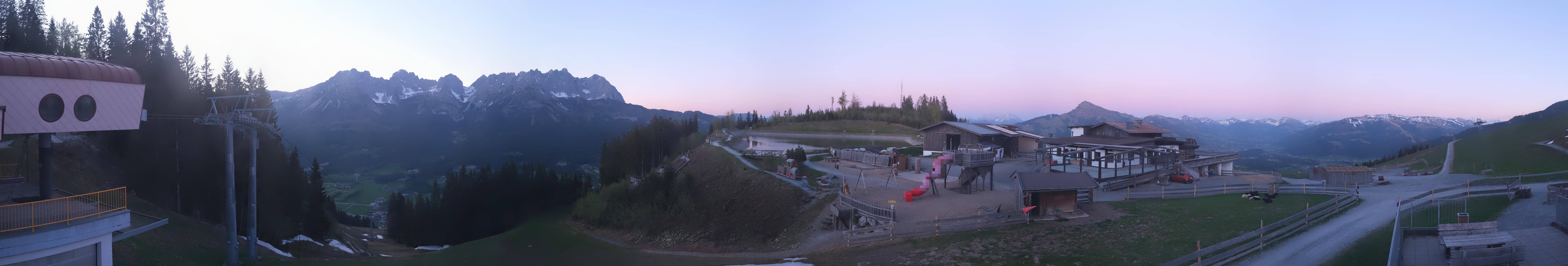 Archiv Foto Webcam Panoramasicht SkiWelt Wilder Kaiser: Astberg