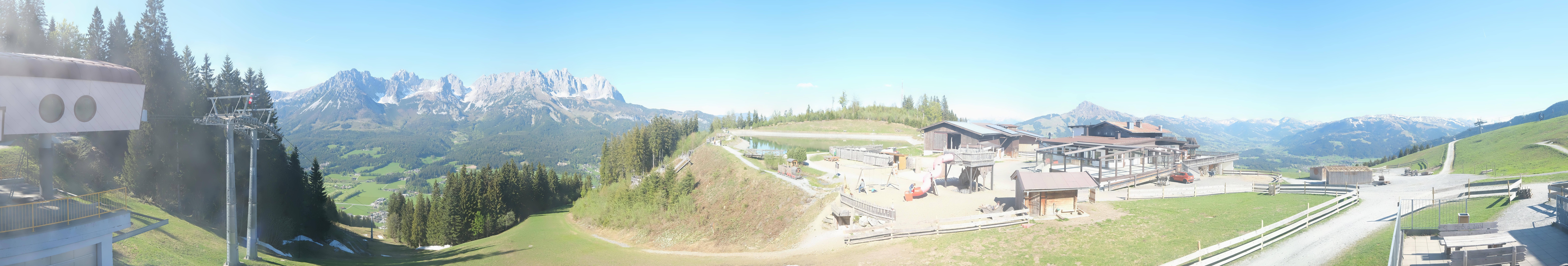 Archiv Foto Webcam Panoramasicht SkiWelt Wilder Kaiser: Astberg
