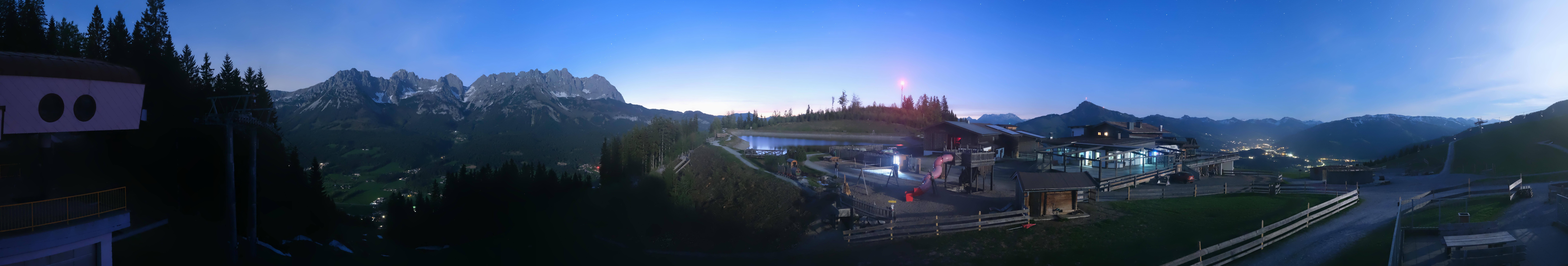 Archived image Webcam View of the Astberg in SkiWelt Wilder Kaiser