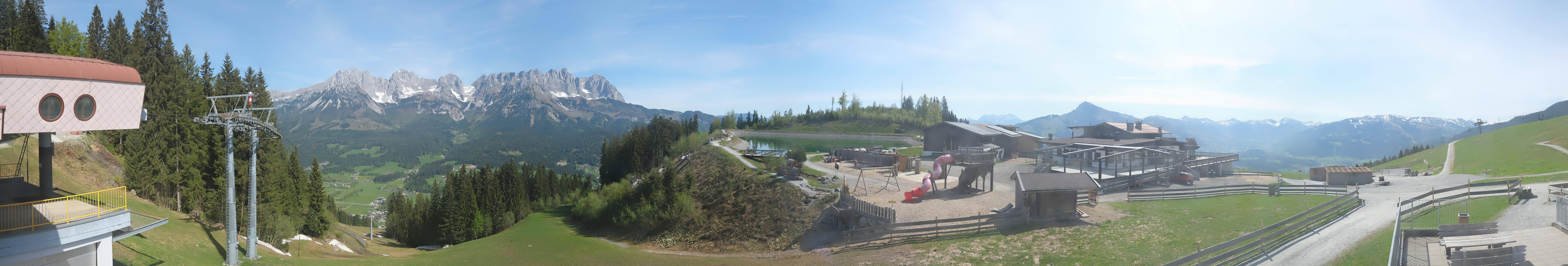 Archiv Foto Webcam Panoramasicht SkiWelt Wilder Kaiser: Astberg