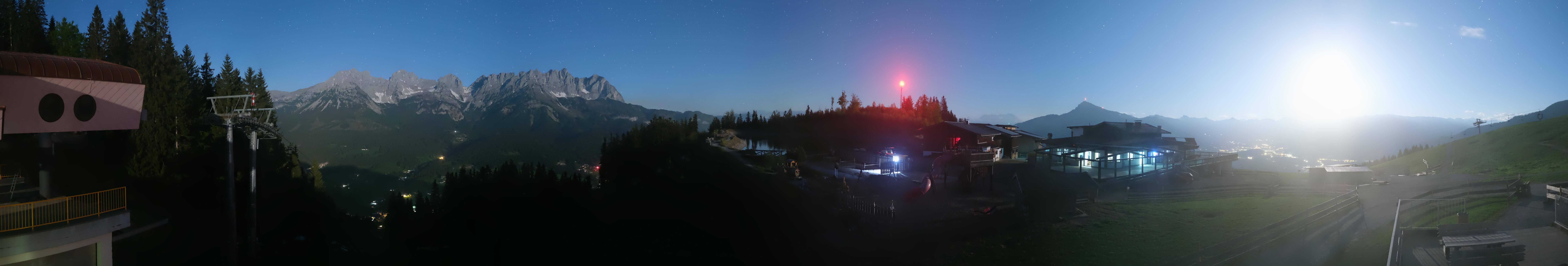Archiv Foto Webcam Panoramasicht SkiWelt Wilder Kaiser: Astberg
