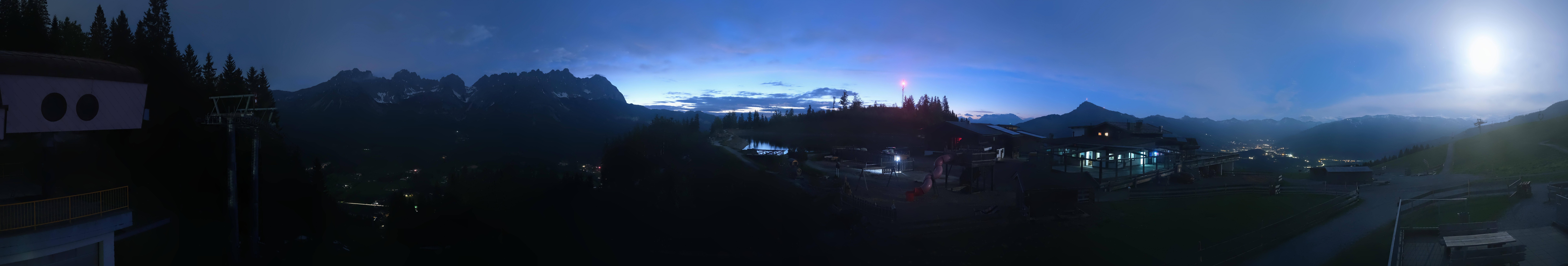 Archived image Webcam View of the Astberg in SkiWelt Wilder Kaiser