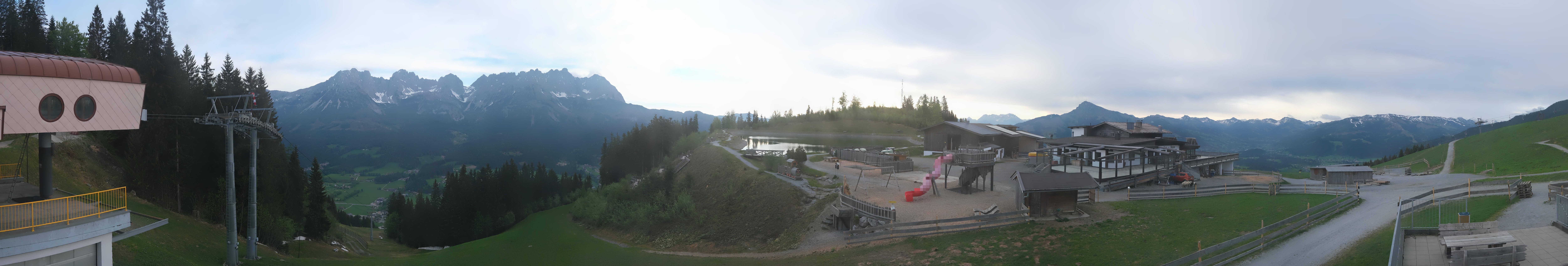 Archived image Webcam View of the Astberg in SkiWelt Wilder Kaiser