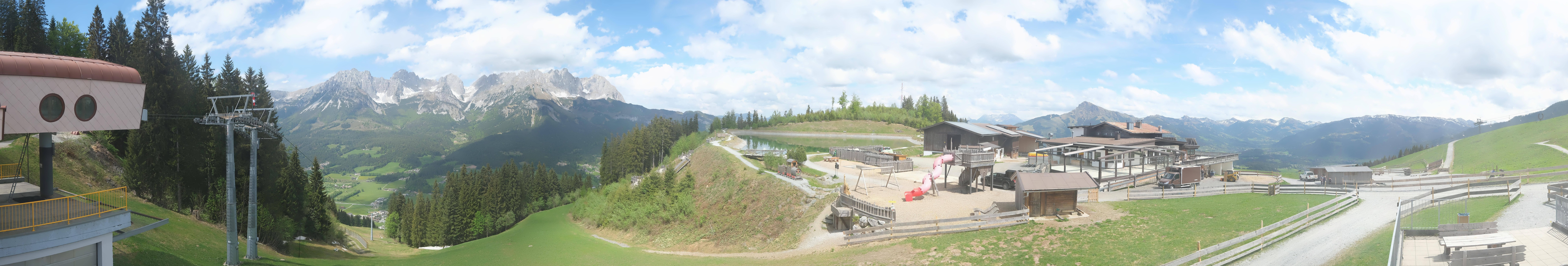 Archived image Webcam View of the Astberg in SkiWelt Wilder Kaiser