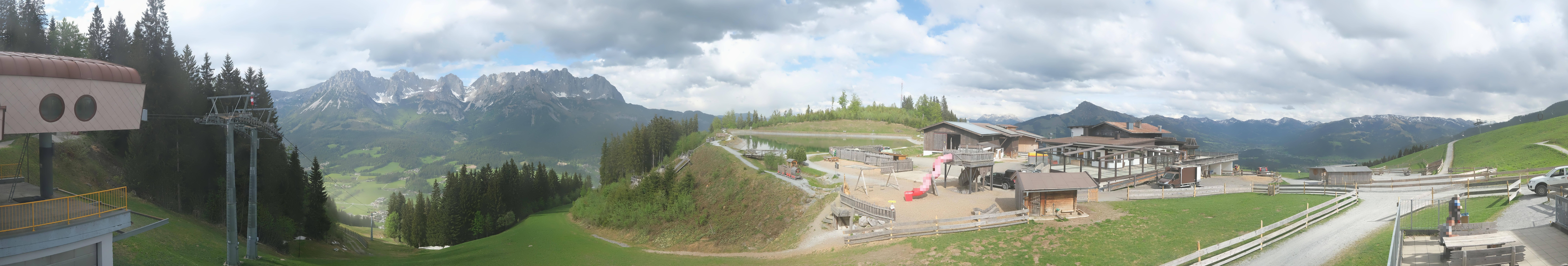Archived image Webcam View of the Astberg in SkiWelt Wilder Kaiser