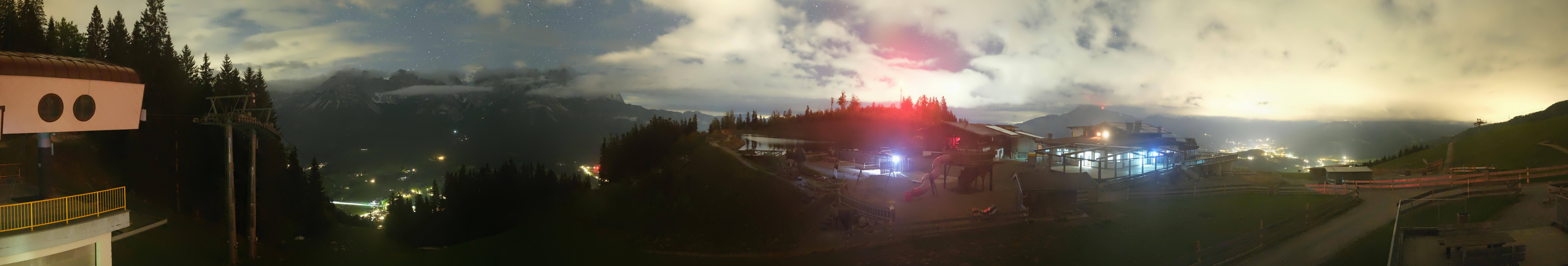 Archived image Webcam View of the Astberg in SkiWelt Wilder Kaiser