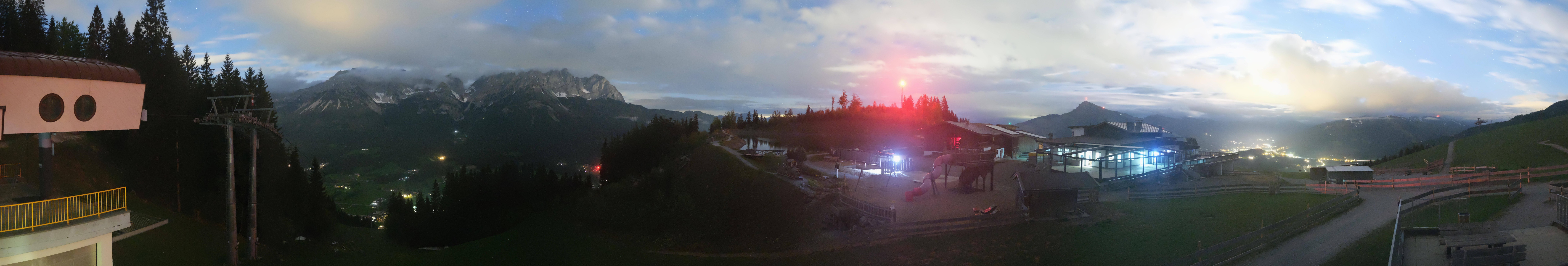 Archived image Webcam View of the Astberg in SkiWelt Wilder Kaiser