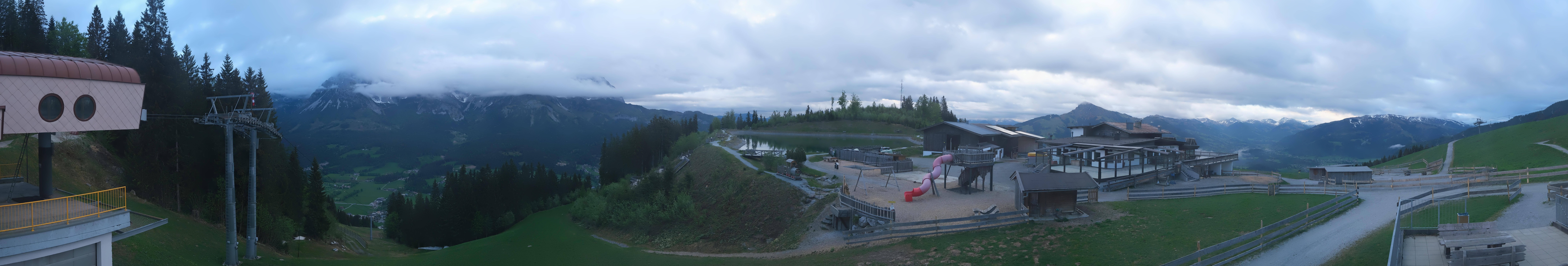 Archived image Webcam View of the Astberg in SkiWelt Wilder Kaiser