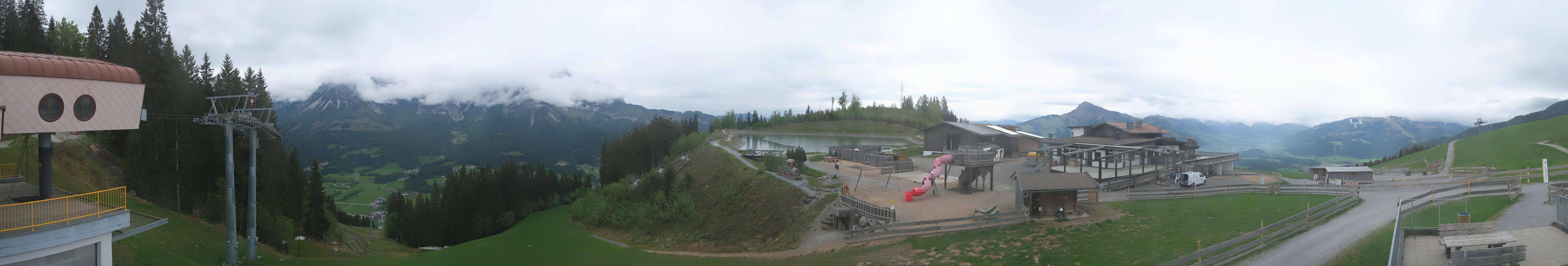 Archived image Webcam View of the Astberg in SkiWelt Wilder Kaiser