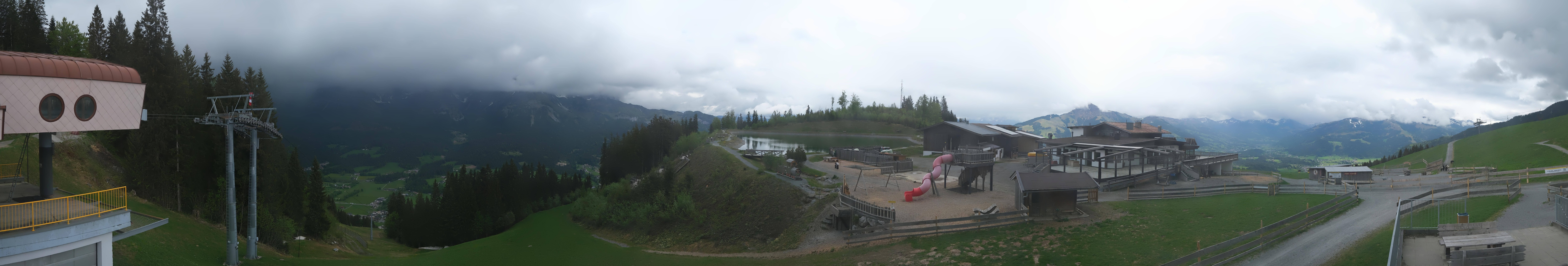 Archived image Webcam View of the Astberg in SkiWelt Wilder Kaiser