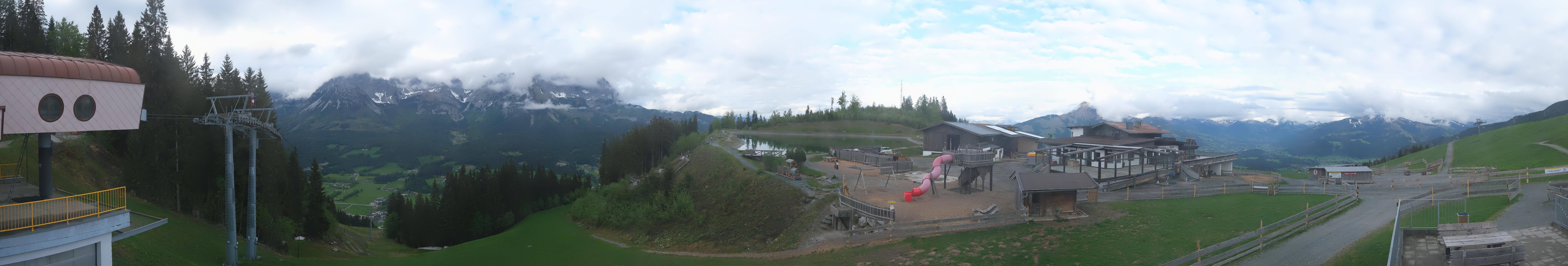 Archived image Webcam View of the Astberg in SkiWelt Wilder Kaiser