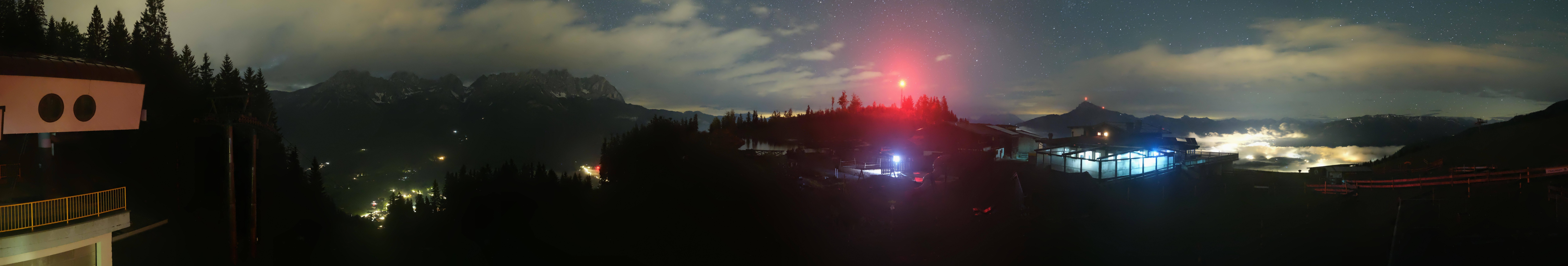 Archiv Foto Webcam Panoramasicht SkiWelt Wilder Kaiser: Astberg