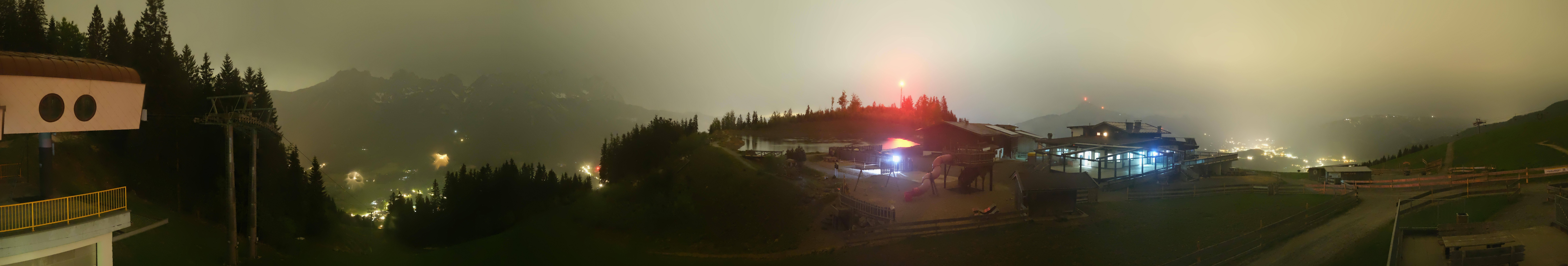 Archived image Webcam View of the Astberg in SkiWelt Wilder Kaiser