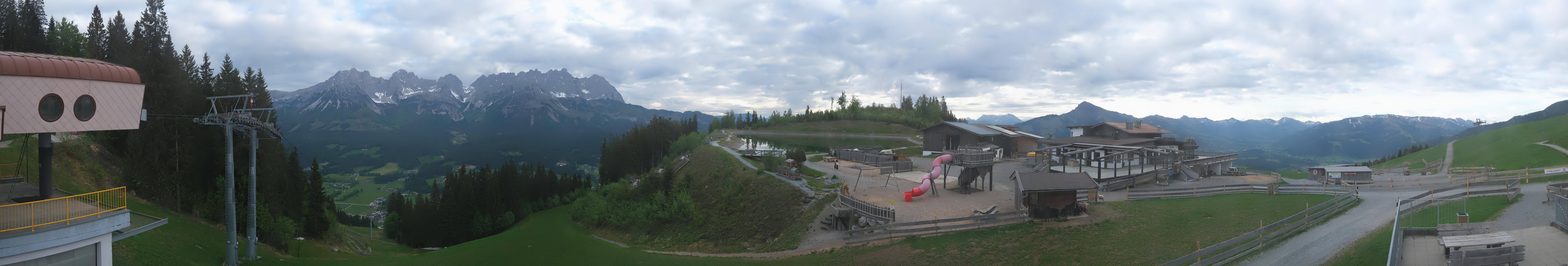 Archived image Webcam View of the Astberg in SkiWelt Wilder Kaiser