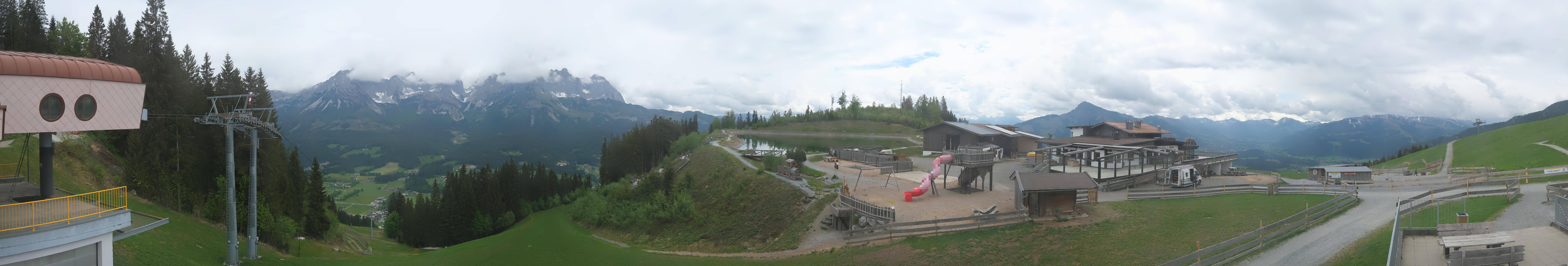 Archived image Webcam View of the Astberg in SkiWelt Wilder Kaiser