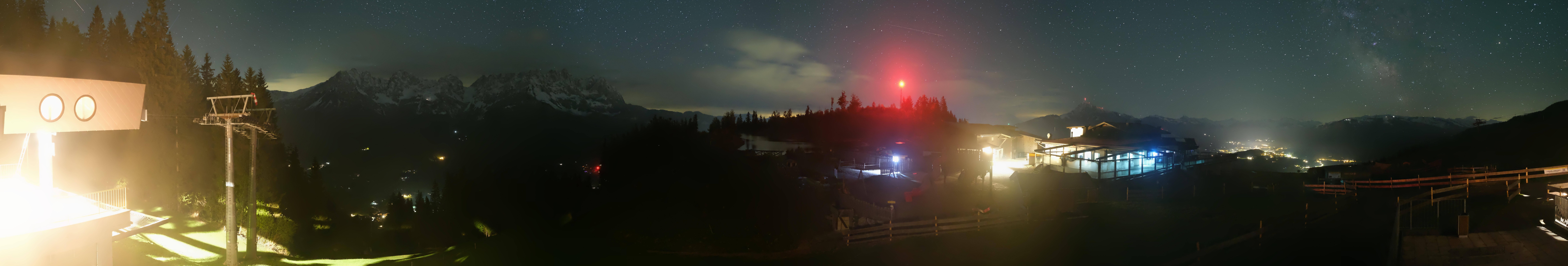 Archiv Foto Webcam Panoramasicht SkiWelt Wilder Kaiser: Astberg