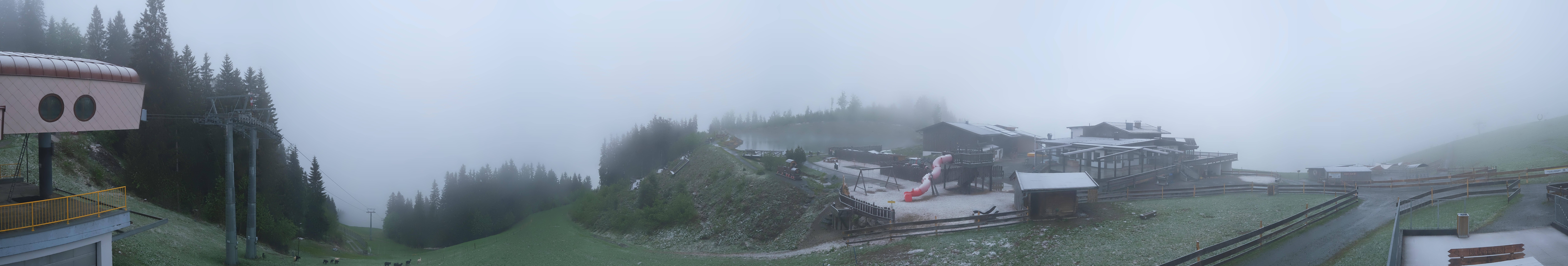 Archiv Foto Webcam Panoramasicht SkiWelt Wilder Kaiser: Astberg