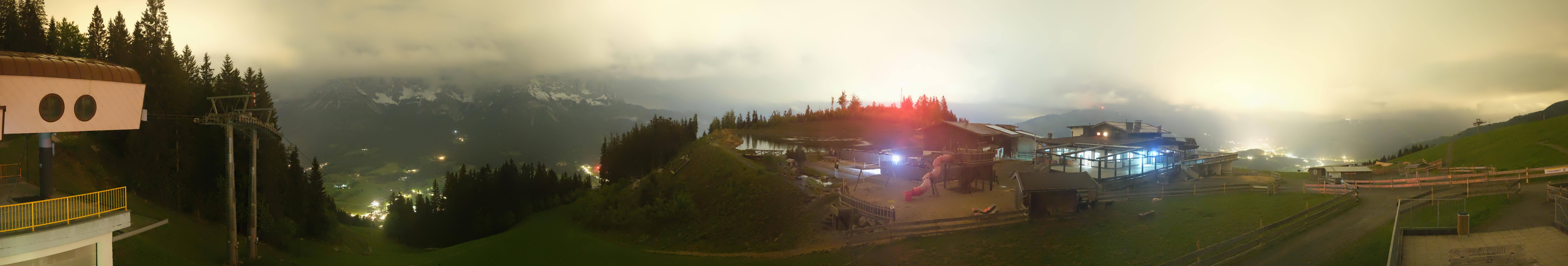 Archiv Foto Webcam Panoramasicht SkiWelt Wilder Kaiser: Astberg