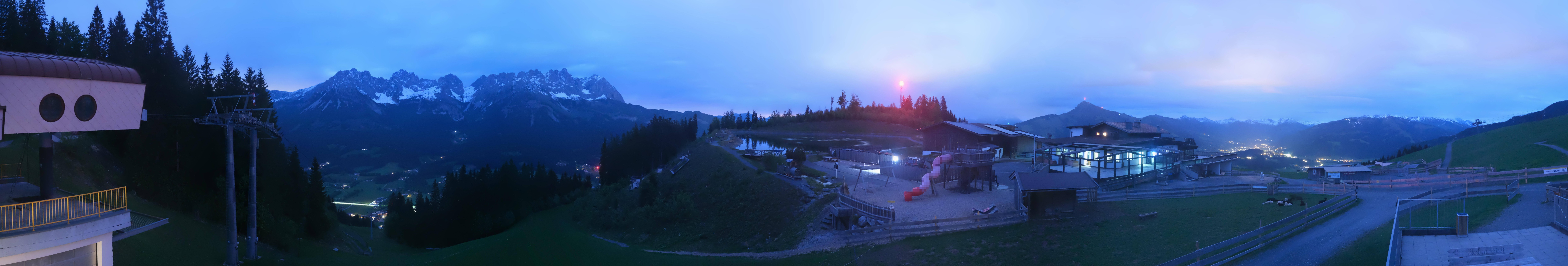 Archiv Foto Webcam Panoramasicht SkiWelt Wilder Kaiser: Astberg