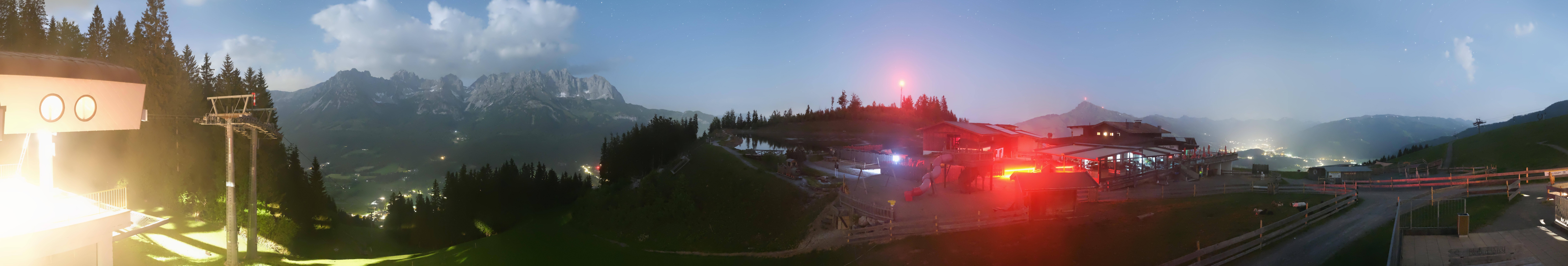 Archiv Foto Webcam Panoramasicht SkiWelt Wilder Kaiser: Astberg