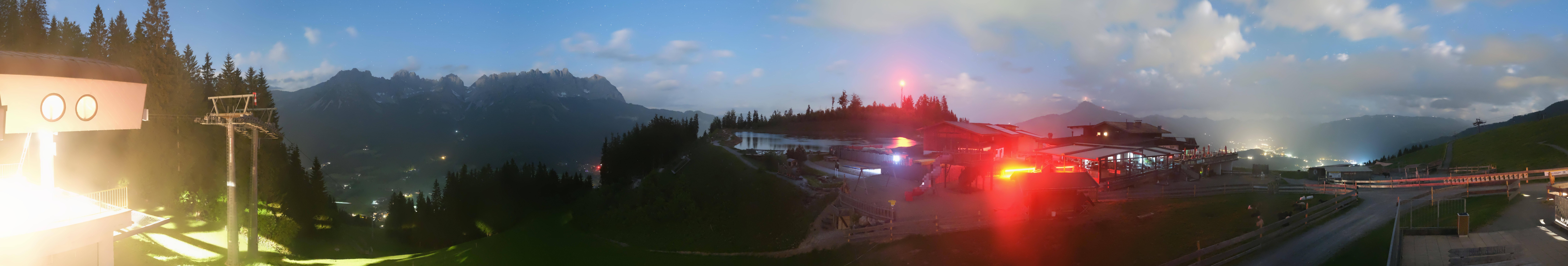 Archived image Webcam View of the Astberg in SkiWelt Wilder Kaiser