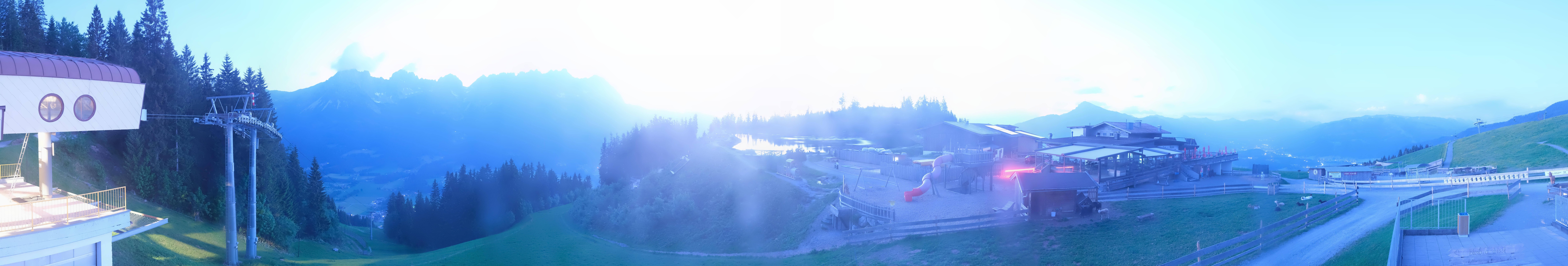 Archived image Webcam View of the Astberg in SkiWelt Wilder Kaiser