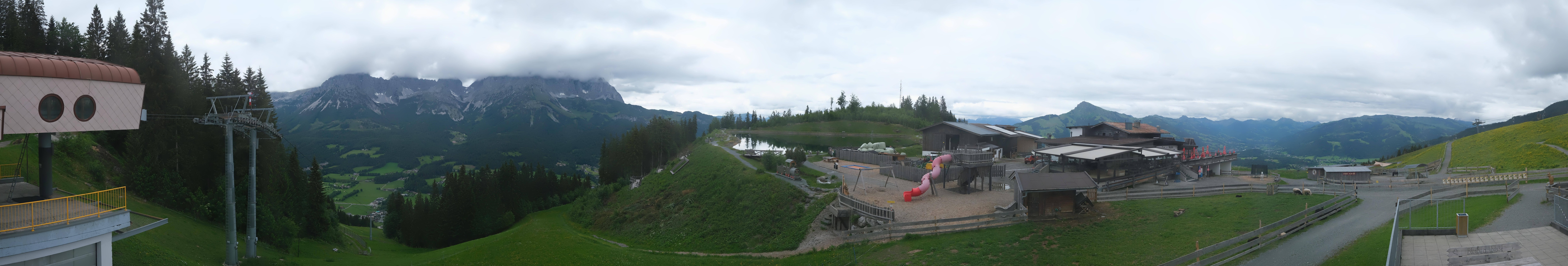 Archived image Webcam View of the Astberg in SkiWelt Wilder Kaiser