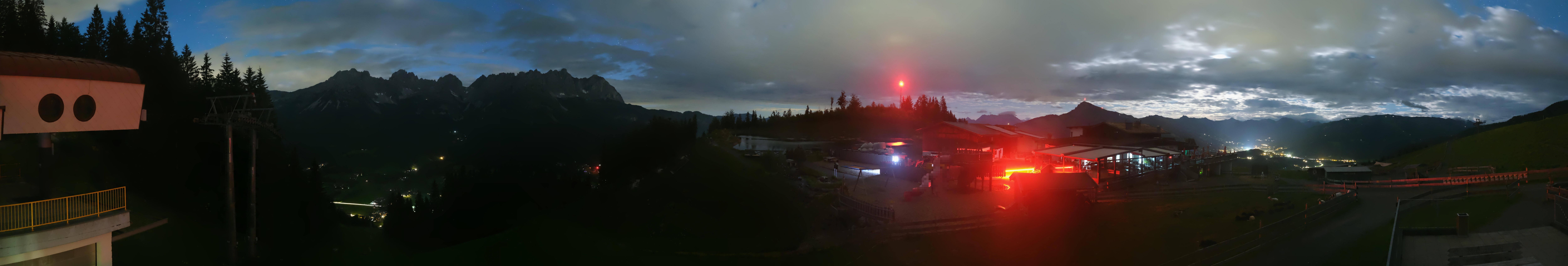 Archived image Webcam View of the Astberg in SkiWelt Wilder Kaiser