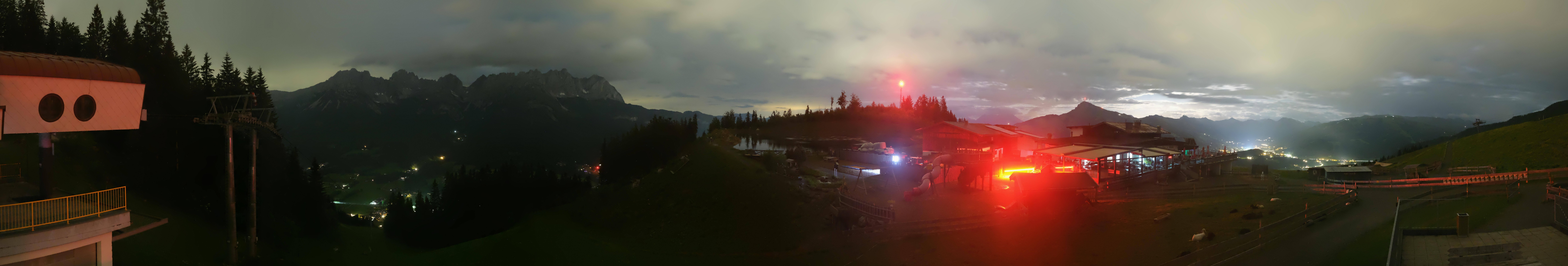 Archiv Foto Webcam Panoramasicht SkiWelt Wilder Kaiser: Astberg