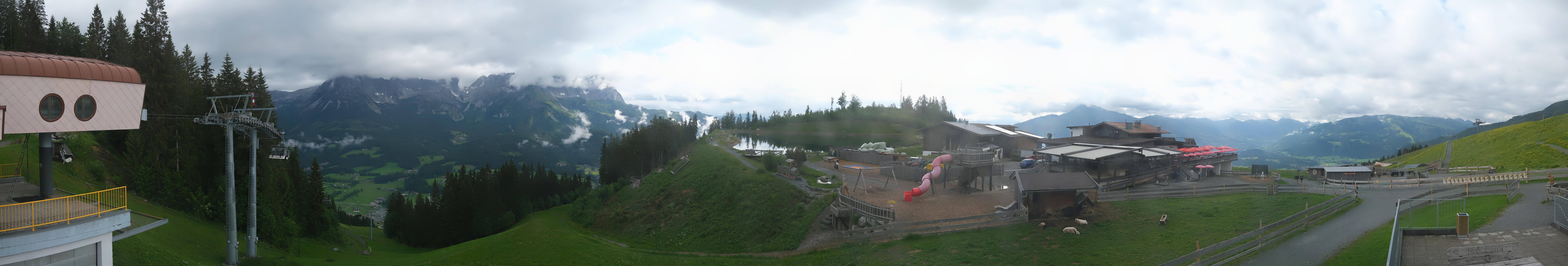 Archiv Foto Webcam Panoramasicht SkiWelt Wilder Kaiser: Astberg