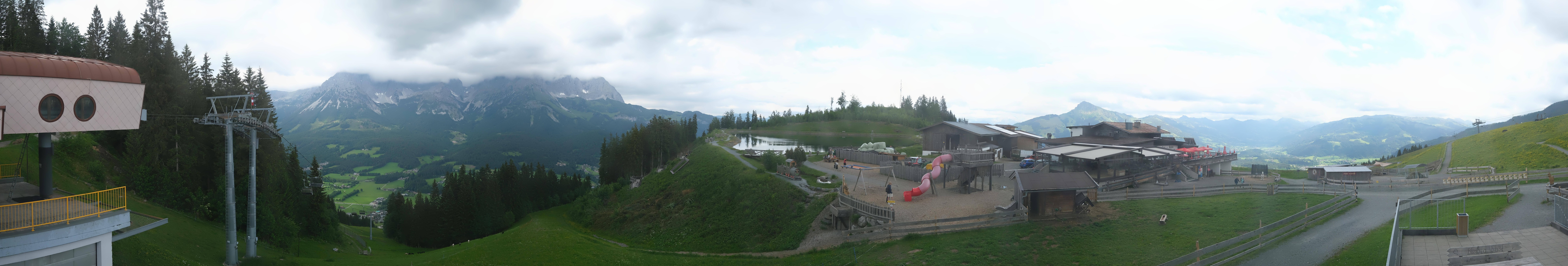 Archiv Foto Webcam Panoramasicht SkiWelt Wilder Kaiser: Astberg