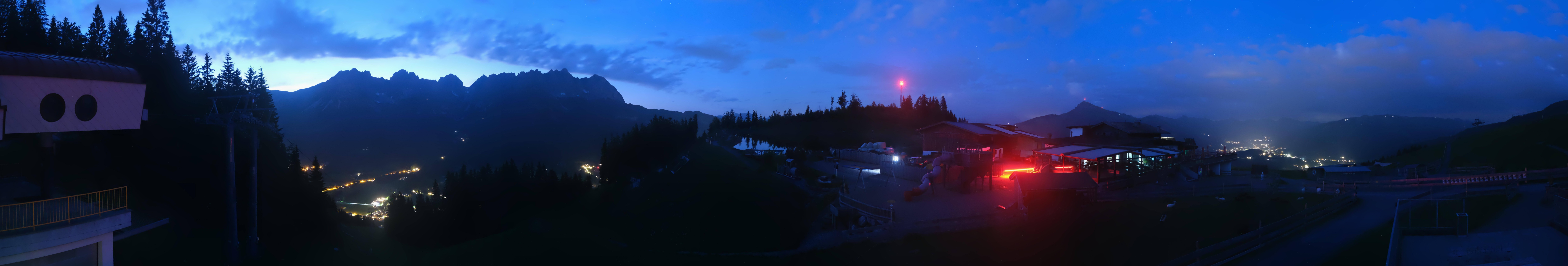 Archiv Foto Webcam Panoramasicht SkiWelt Wilder Kaiser: Astberg